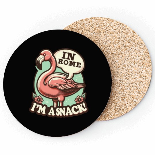 Flamingo Roman History Roman Empire Cuisine Coasters