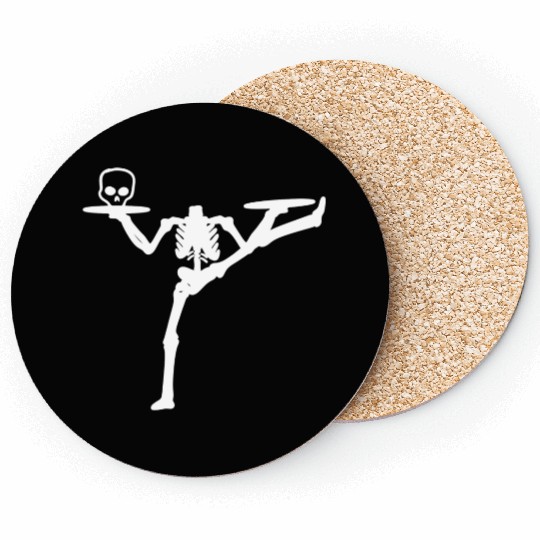 Dancing Skeleton Street Dancer Gift Coasters