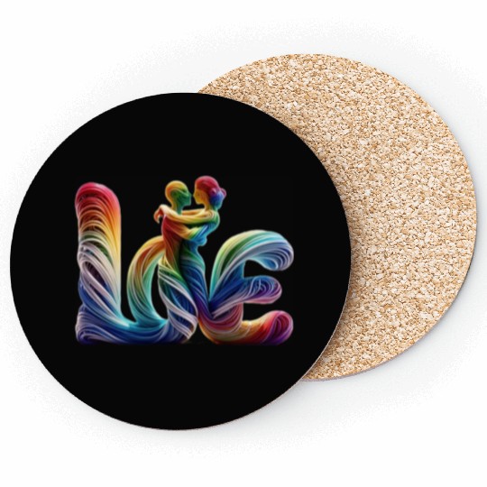 Love is love Coasters