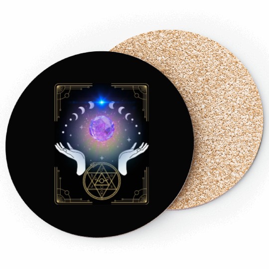 Witch Crystal Coasters