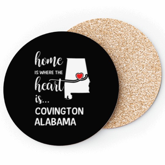Covington County Albm Is Where My Heart Is Cool Coasters