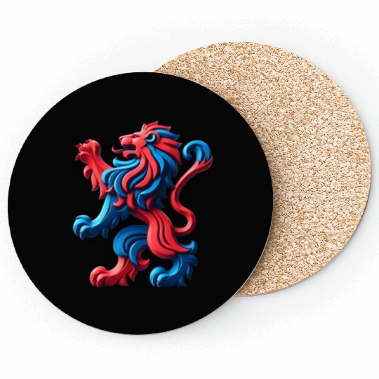 Scottish Lion Large Coasters
