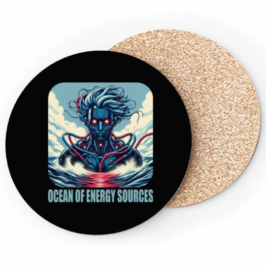 robot charging Coasters