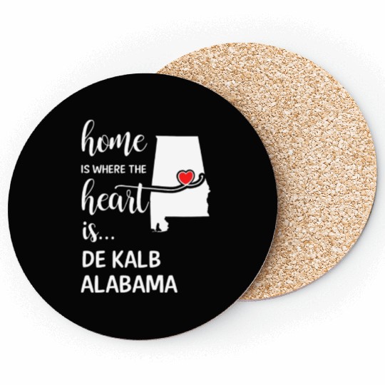 De Kalb County Albm Is Where My Heart Is Cool Coasters