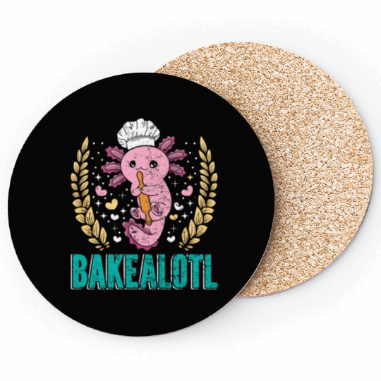 Bake House Bakealotl Baking Lovers Baking Bread Coasters