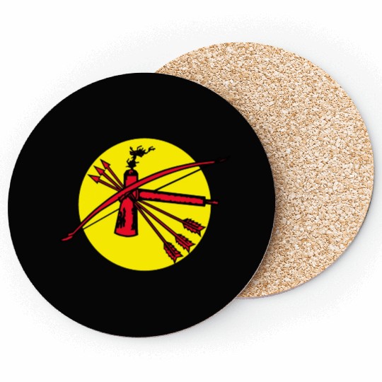 The Great Seal of Choctaw Nation of Oklahoma Coasters