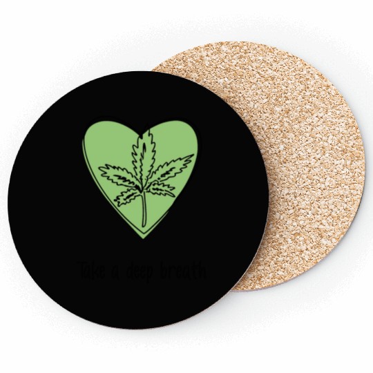 Take a deep breath | Breathe in style Coasters