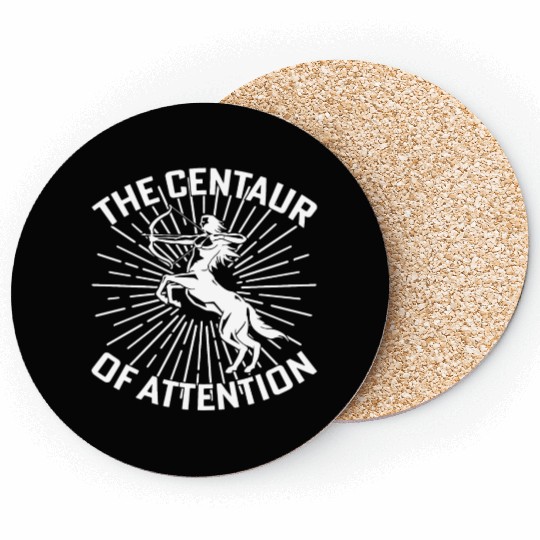 Centaur of Attention History Teacher Coasters