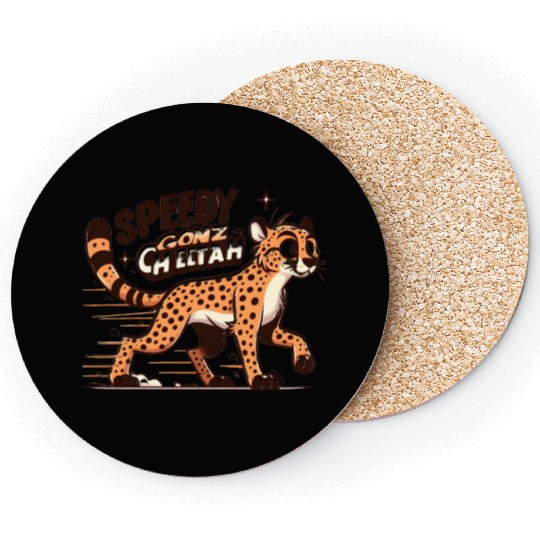 Cheetah: Speedy GonzCheetah Coasters