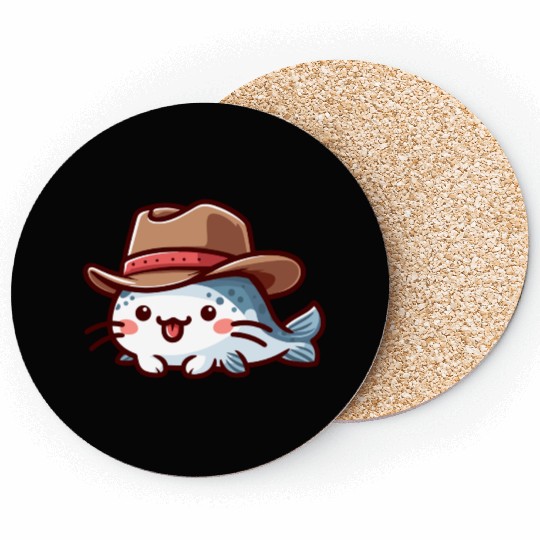 Catfish with Hat Coasters