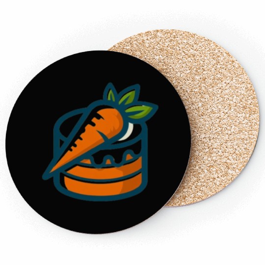 Carrot Cake Coasters