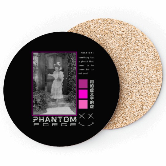 Phantom Forge Ghost Girl Coasters
