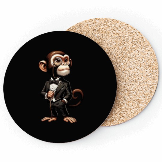 Smart Monkey Coasters