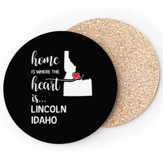 Lincoln County Idaho Is Where My Heart Is Cool Coasters
