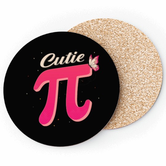 Pi Day Coasters Women Kids Men Toddler Math Teacher