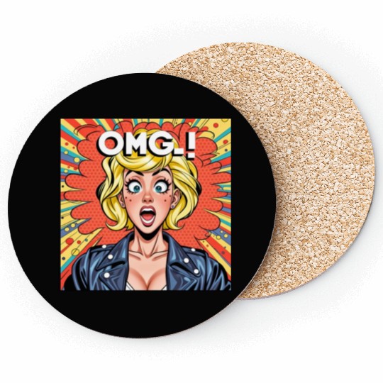 OMG Funny comics Coasters