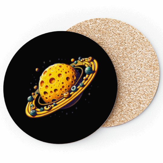 Galaxy Mac and Cheese | Sci-fi Comfort Food Gifts Coasters