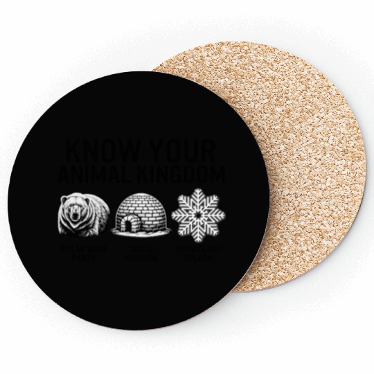 Winter Coasters, Know Your Animal Kingdom Polar Bear