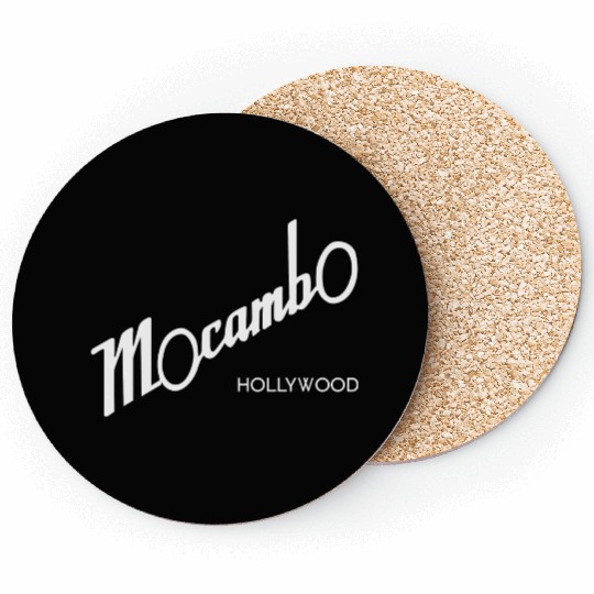 Mocambo Vintage Hollywood Design Retro Sunset Blvd Coasters