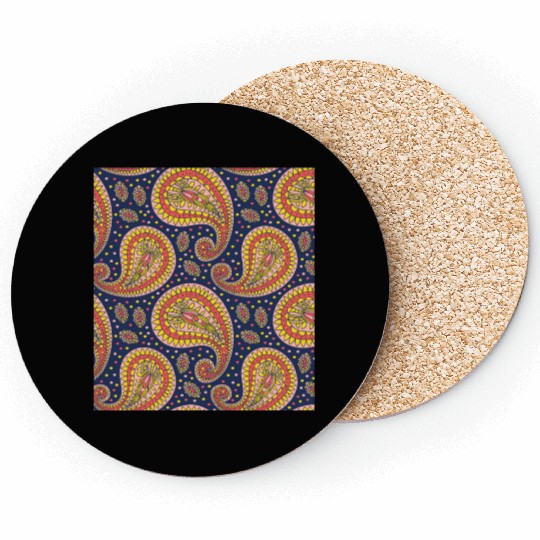 Paisley Pattern, Timeless pattern, Vintage Coasters