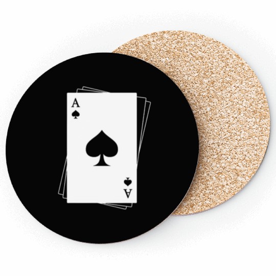 Ace of Spades Coasters