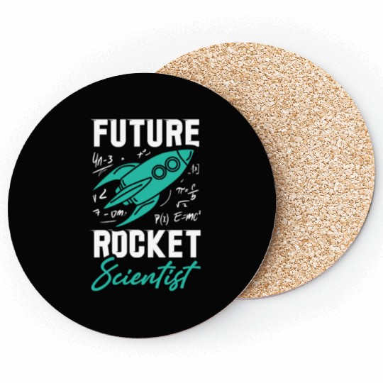 Rocket Scientist Future Mathematician Racket Coasters