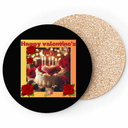 Quadruple Hearts of Love: A Valentine's Day. Coasters
