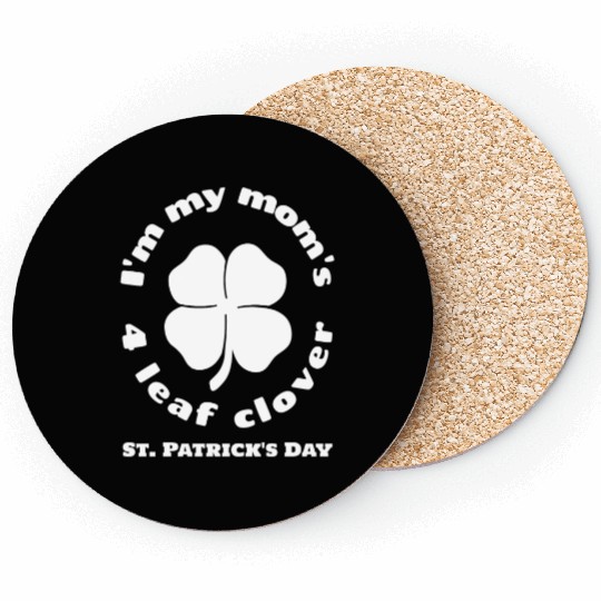 St Patrick s Day Four Leaf Clover, Shamrock Coasters
