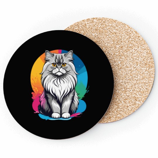 Persian Cat Coasters