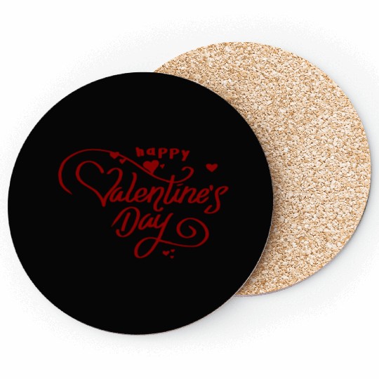 valentine day Coasters
