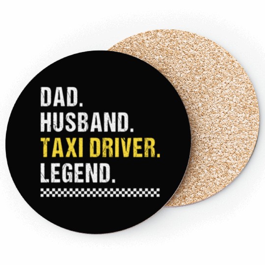 Dad Taxi Driver Coasters