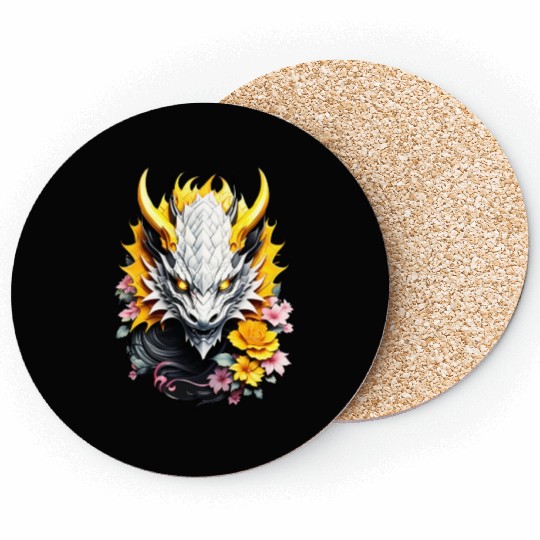 yellow dragon Coasters