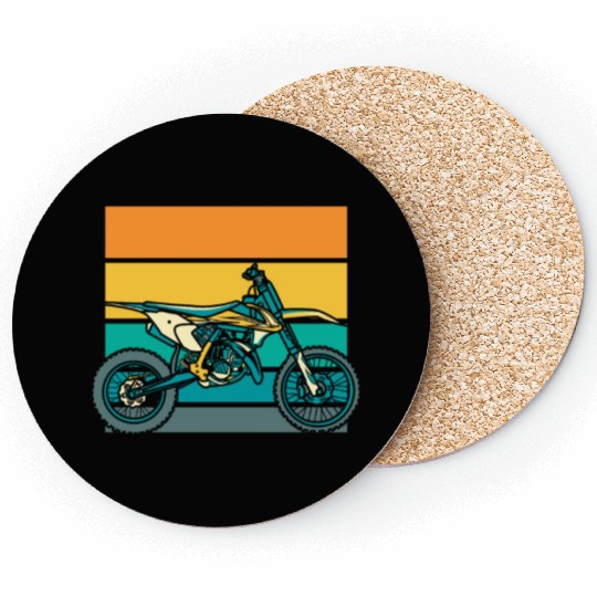 Dirt Bike Mx Motocross Supermoto Coasters