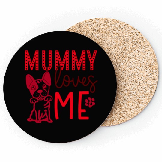 Mummy loves me Coasters