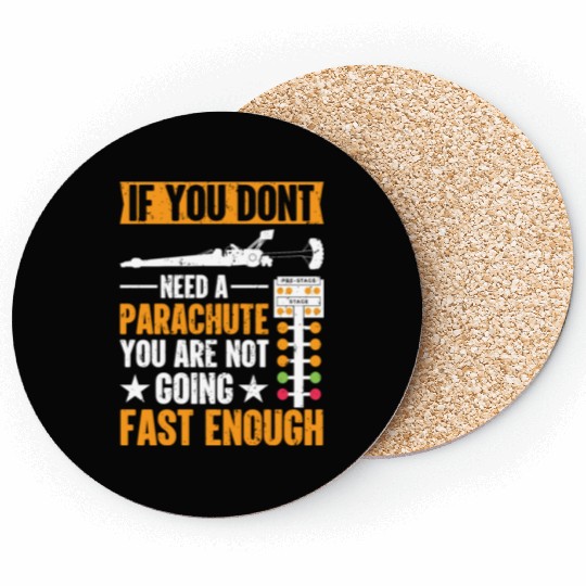 Drag Racing Funny Drag Racer Coasters