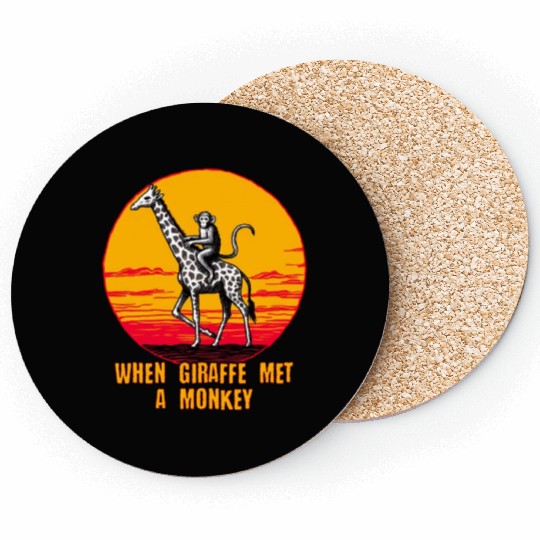 When Giraffe Met a Monkey Coasters