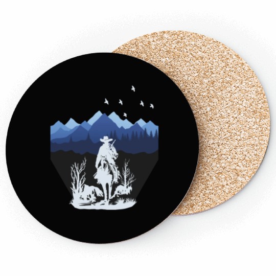 Countryside Cowboy 1 Coasters