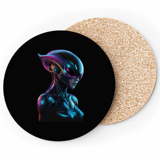 Cyber Alien Mirax Coasters