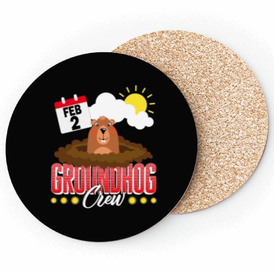 Groundhog Coasters, Groundhog Crew Predicting Spring