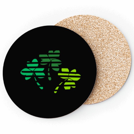 Shamrock design Coasters