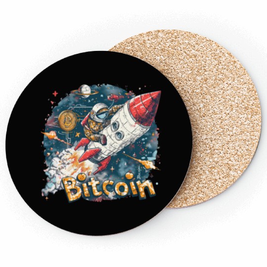 Pi day 3.14 Crypto Bitcoin Rocket Astronaut To Coasters