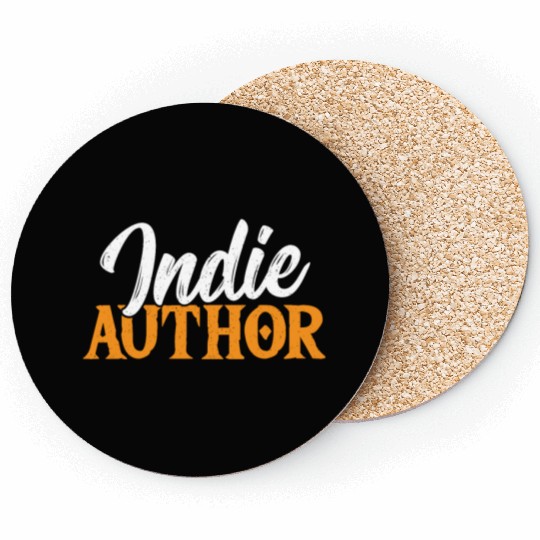 Book Worm Writer Blogging Novelist Book Writer Kit Coasters