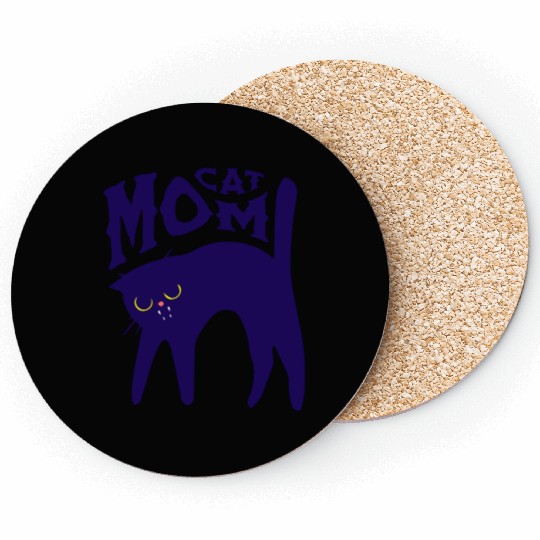 Cat Mom Coasters