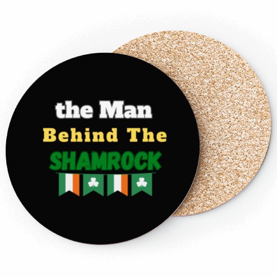 St Patricks:Dads Pregnancy Man Behind The Shamrock Coasters