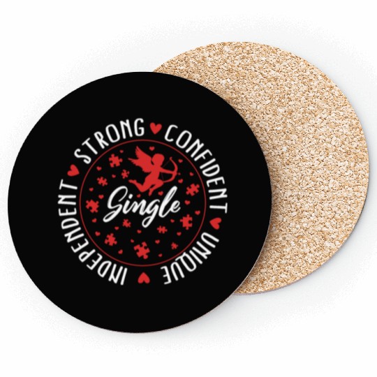 Single Awareness Coasters, Single Independent Strong