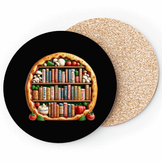 Pizza Words English Teacher Literature Coasters
