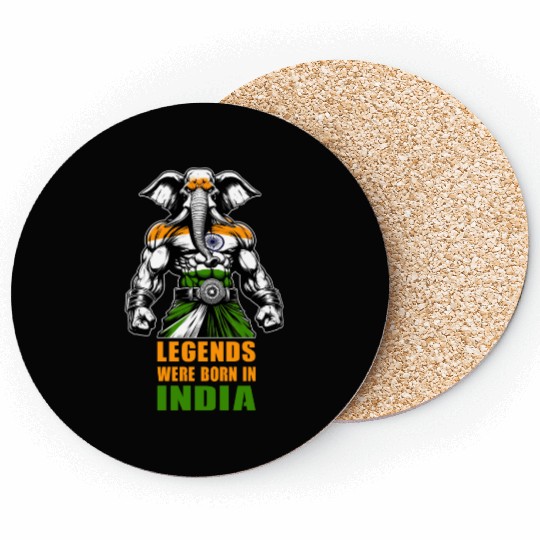 India elephant legends design Coasters