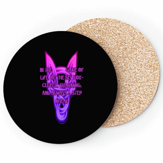 FOXEE PURPLE Coasters