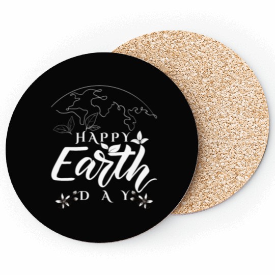 Earth Day Every Day Coasters