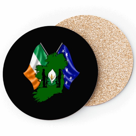 Irish Easter Lily - Designed in Ireland Coasters